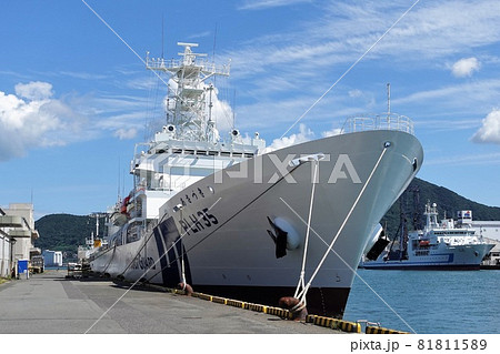 晴天下　海上保安庁 れいめい型ヘリ搭載巡視船PLH35あさづき 90903 81811589