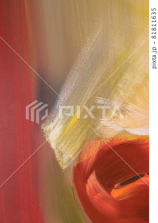 Abstract oil paint texture on canvas 81811635