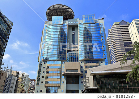 東京 港区 赤坂の都市風景 TBS放送センター ビッグハット 東京 港区 赤坂の都市風景 TBS放送センター ビッグハット 81812837