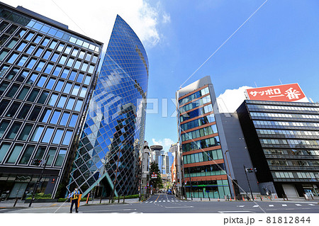東京　千代田区　永田町の都市風景　山王下交差点 81812844