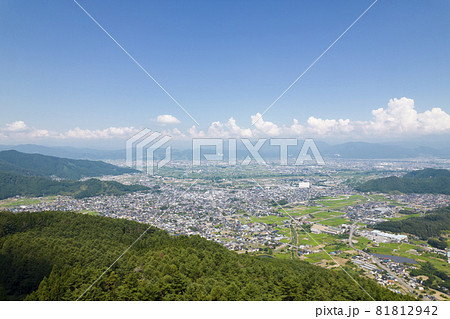 長野市松代町近辺の夏景色　信州 81812942
