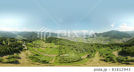長野市松代町近辺の夏景色　信州 81812943
