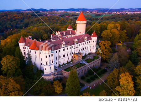 Medieval Konopiste Castle in Czech Republic 81814733