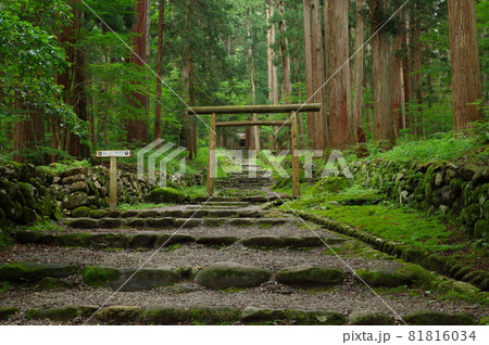 白山平泉寺 三宮への参道 白山平泉寺 三宮への参道 81816034