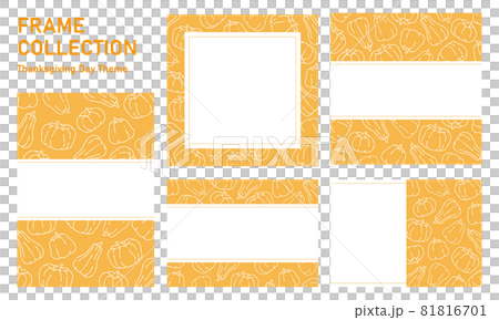 Thanksgiving Thanksgiving Simple Pumpkin Message Card Frame No Message Thanksgiving Thanksgiving Simple Pumpkin Message Card Frame No Message 81816701