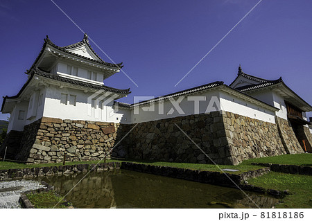 舞鶴公園 田辺城跡 城門と隅櫓 京都府舞鶴市 舞鶴公園 田辺城跡 城門と隅櫓 京都府舞鶴市 81818186