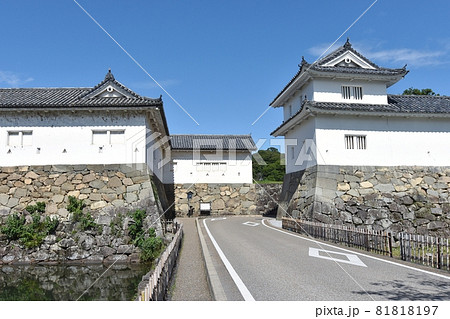 二の丸佐和口多聞櫓と開国記念館 81818197