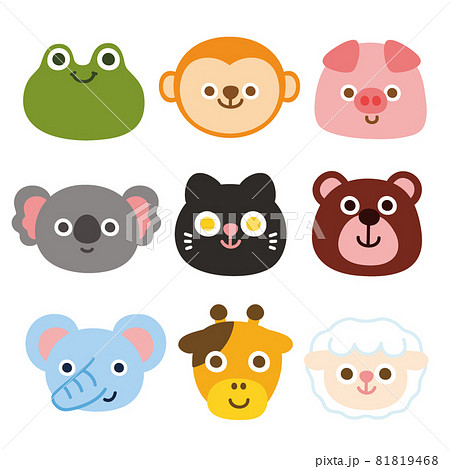 顔 アイコン 動物 81819468