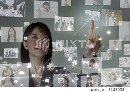 インターフェース　合成　イメージ 81820524