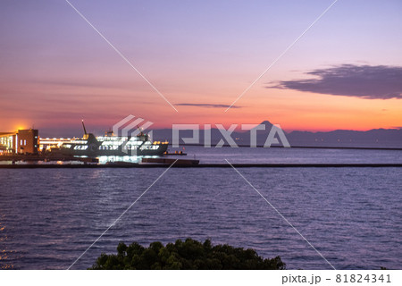 錦江湾夕景 81824341