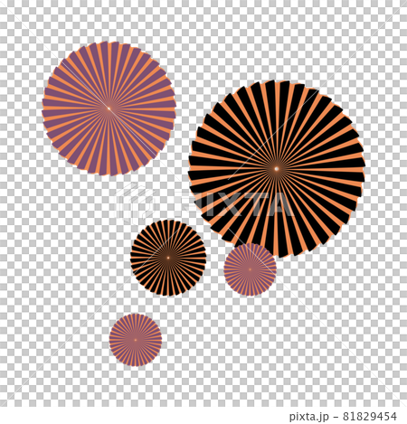 Halloween paper fan 81829454