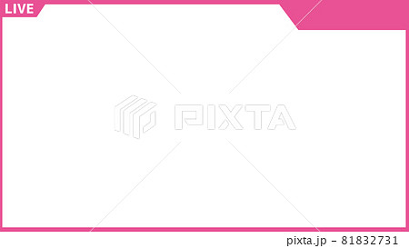 サムネイルフレーム 右上フリースペース 9 のイラスト素材