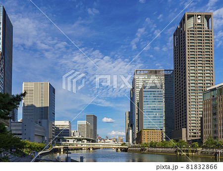水都大阪　中之島の都市風景　2021年9月上旬 81832866
