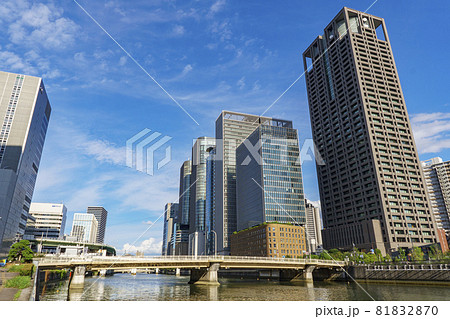 水都大阪　中之島の都市風景　2021年9月上旬 81832870