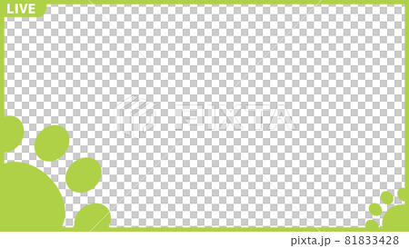 サムネイルフレーム【肉球 左下フリースペース】 (4) 81833428