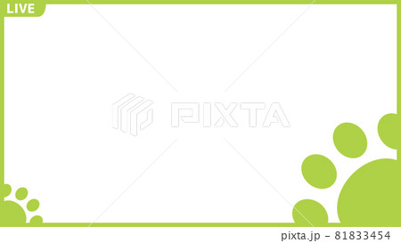 サムネイルフレーム【肉球 右下フリースペース】 (4) サムネイルフレーム【肉球 右下フリースペース】 (4) 81833454