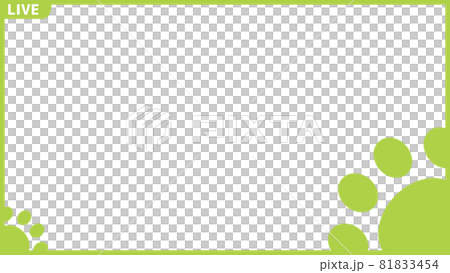 Thumbnail frame [Free space on the lower right of the paws] (4) 81833454