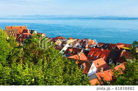 Lake Constance or Bodensee view from Meersburg city, Germany 81838882