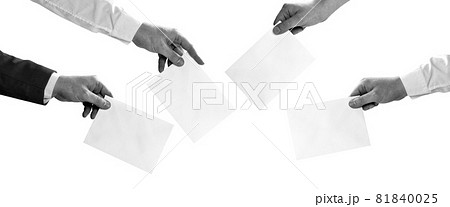 Vote on democratic elections, referendum. Make right choice. 81840025