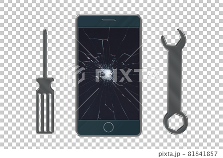 how to repair crack lcd screen in stock