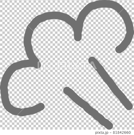 漫符 怒り アイコン シンプル イラストのイラスト素材