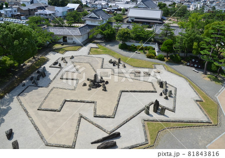 岸和田城 八陣の庭 81843816