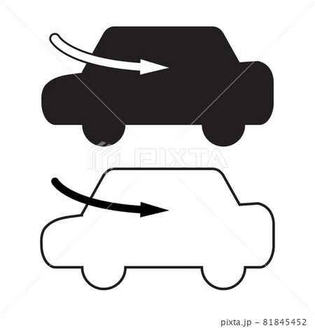 Car Air AC icon on white background. Air AC sign. Car air conditioning symbol. flat style. Car Air AC icon on white background. Air AC sign. Car air conditioning symbol. flat style. 81845452