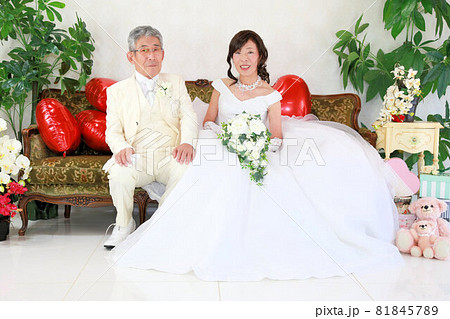 シニア世代の結婚フォトウエディング☆老人の婚活再婚 シニア世代の結婚フォトウエディング☆老人の婚活再婚 81845789