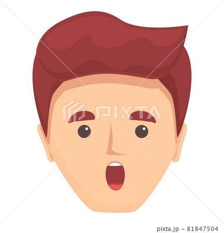 Cognitive articulation icon cartoon vector. Speech lip Cognitive articulation icon cartoon vector. Speech lip 81847504