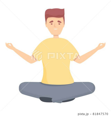 Developer think icon cartoon vector. Work concentration Developer think icon cartoon vector. Work concentration 81847570