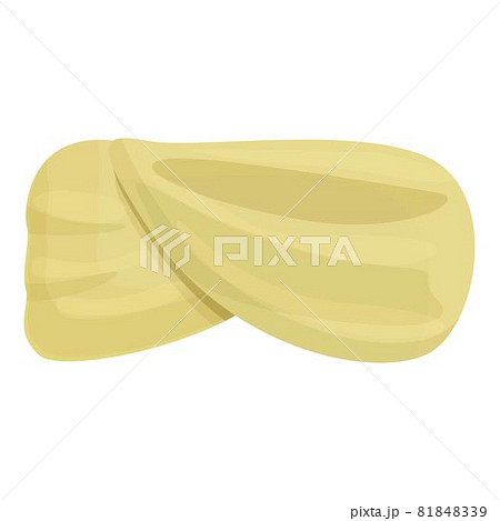 Headdress turban icon cartoon vector. Arab hat 81848339