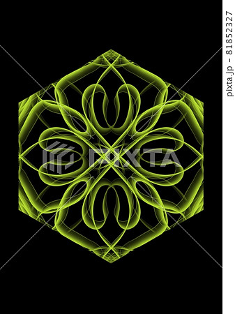 六角形　マーク　シンボル　壁紙　背景　宝石 81852327