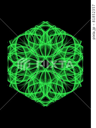 六角形　マーク　シンボル　背景　宝石　壁紙 81852357