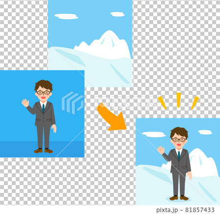 合成画像作成のイメージ 81857433