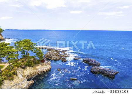 茨城県五浦海岸（六角堂含む） 81858103