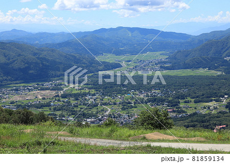 白馬岩岳山頂広場から望む白馬連峰 白馬岩岳山頂広場から望む白馬連峰 81859134