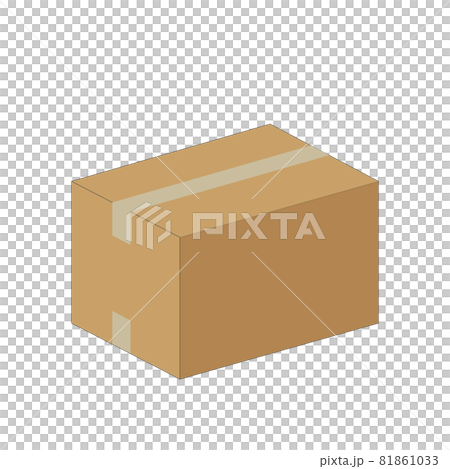 帶口香糖膠帶的紙板插圖 81861033