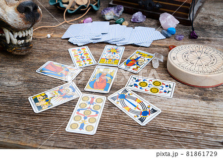 Fortune telling on tarot cards Fortune telling on tarot cards 81861729