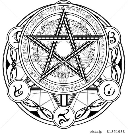 五芒星魔法陣 81861988