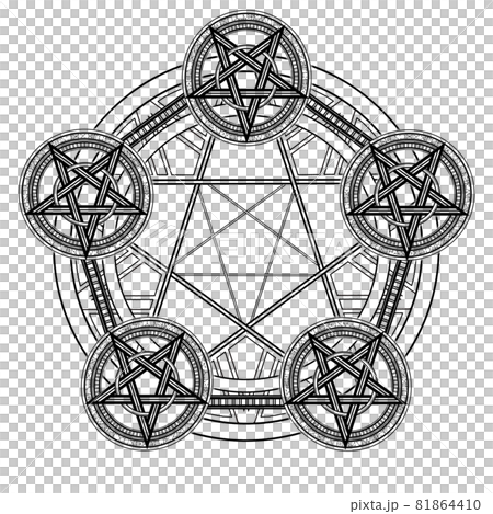 Five-Pointed Star Magic Circle Five-Pointed Star Magic Circle 81864410