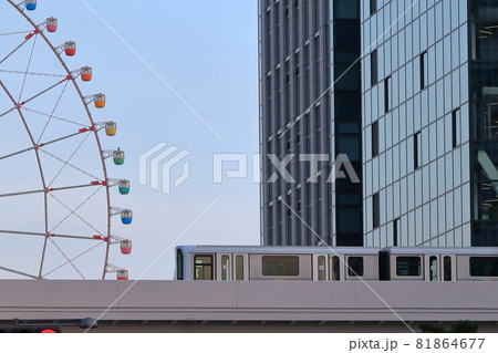 お台場の新交通ゆりかもめ お台場の新交通ゆりかもめ 81864677
