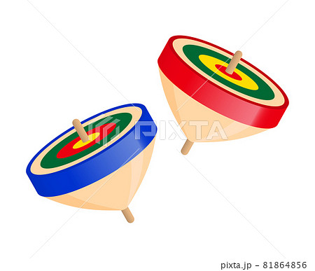 おもちゃのコマ おもちゃのコマ 81864856