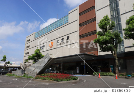 東海道本線 大垣駅と駅ビル 東海道本線 大垣駅と駅ビル 81866359