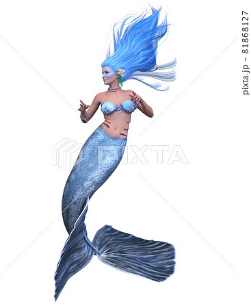 人魚のイラスト素材 [81868127] - PIXTA