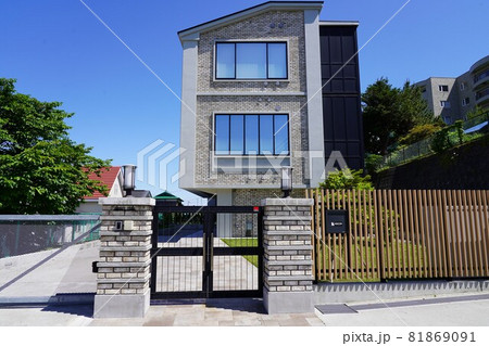 GLAYのTERUが建てたHAKODATESTUDIO（函館スタジオ）の写真素材