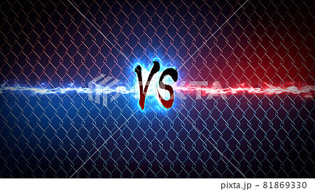 "VS"_Versus_タイトル背景 81869330