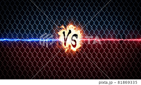 "VS"_Versus_タイトル背景 81869335