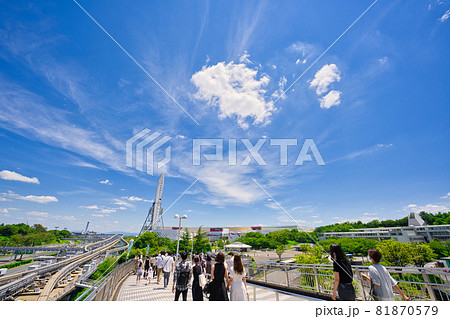 【大阪府】7月・青空のエキスポシティ 81870579