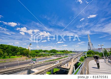 【大阪府】7月・青空のエキスポシティ 【大阪府】7月・青空のエキスポシティ 81870581