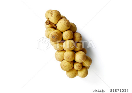 Clusters of fresh Longkong or Langsat or Duku 81871035